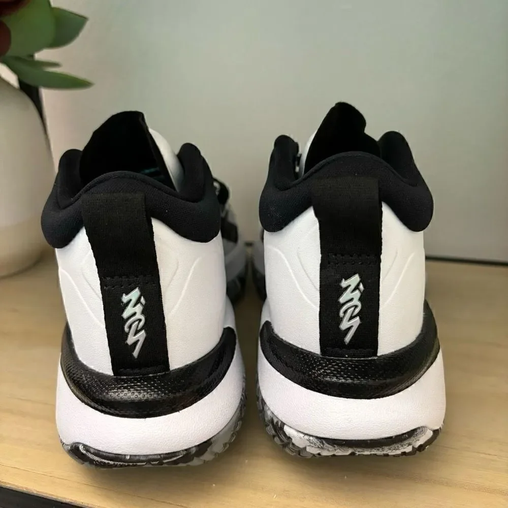 Nike Air Jordan Zion Williamson 1 Tb White Black Oreo Dc4208-100 size 4.5 new